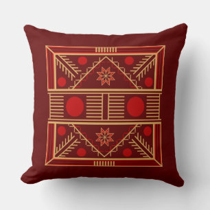 Oreiller à lancer Motif ukrainien