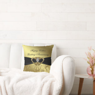 Oreiller à lancer pour l'anniversaire du Mariage d
