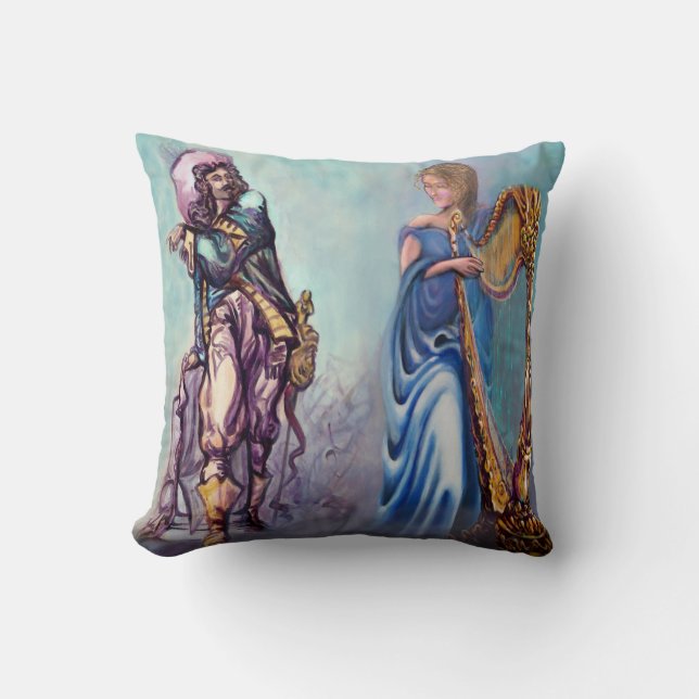 Oreiller à lancer Romance (Recto)