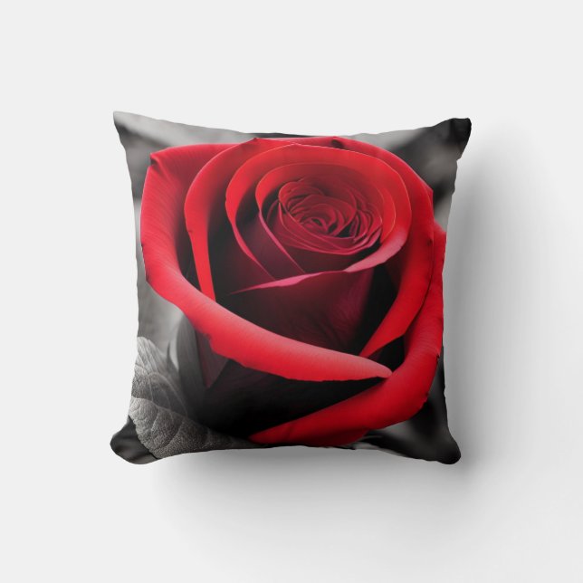 Oreiller à lancer rose (Recto)