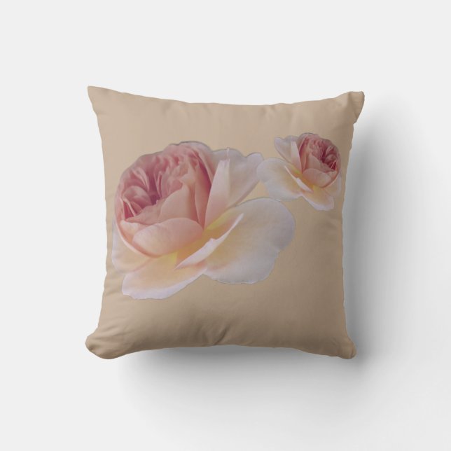 Oreiller à lancer rose (Recto)