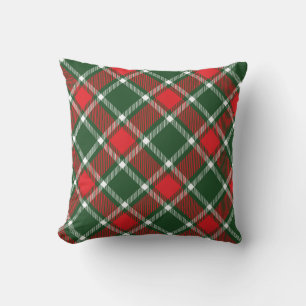 oreiller à lancer rouge et vert tatan