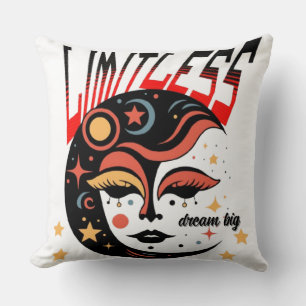 Oreiller à lancer sans limite - Minimaliste motiva