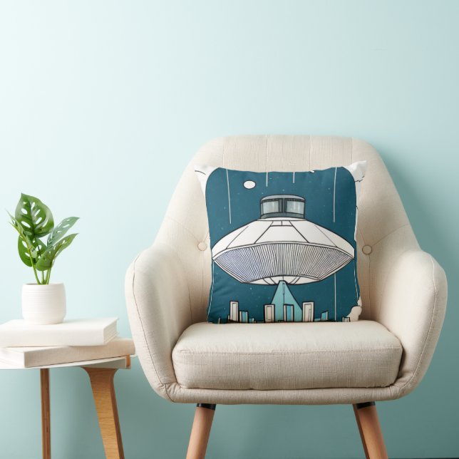 Oreiller à lancer UFO (Chaise)