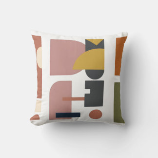 Oreiller à motif géométrique