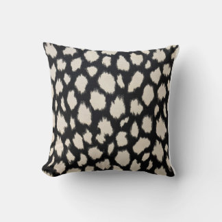Oreiller à motif léopard chic sauvage