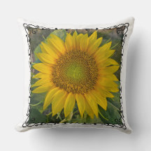 Oreiller à tournesol