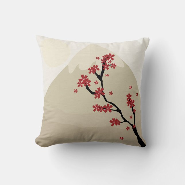 Oreiller avec art japonais (Recto)
