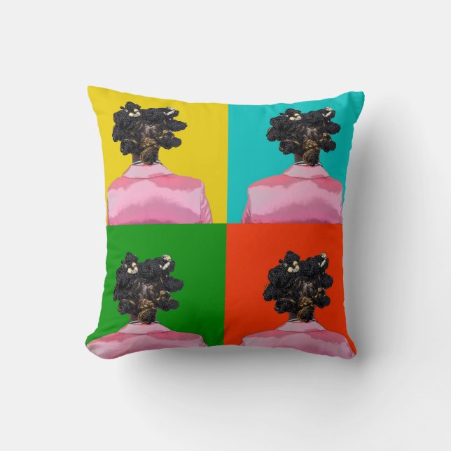 Oreiller Bantu Knots (Recto)