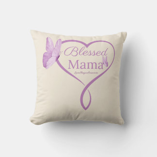 Oreiller Blessed Mama – Cadeau de Fête des Mères C