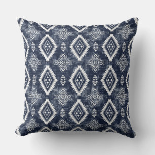 Oreiller bleu Indigo