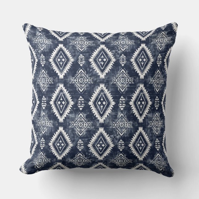 Oreiller bleu Indigo (Recto)