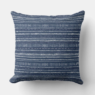 Oreiller bleu Indigo