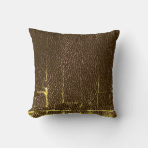 Oreiller Brown en cuir détendu