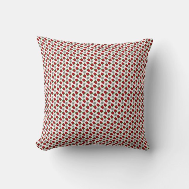 Oreiller champs de fraises (Recto)