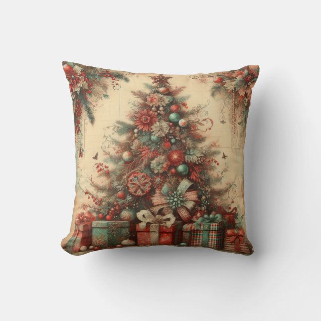 Oreiller classique de l'arbre de Noël (Recto)