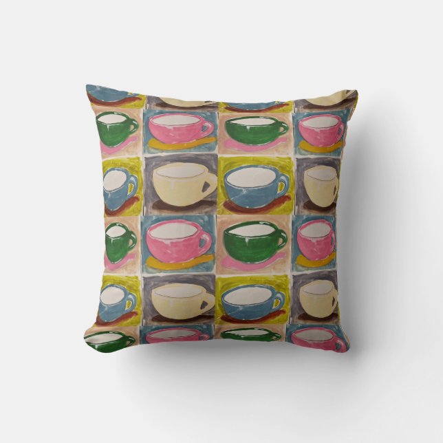 Oreiller Couple Of Cups (Recto)