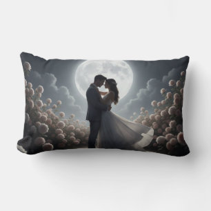 Oreiller Couple Romance au Clair de Lune
