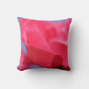 Oreiller / Coussin de jet en rose et ciel rose ten