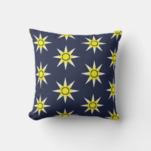 Oreiller Coussin Magie Soleil Positif Motif