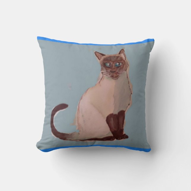 Oreiller de chat stylisé (Recto)