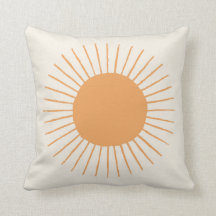 oreiller de décoration de dortoir soleil boho oran