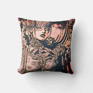 Oreiller de décoration La femme rébellion