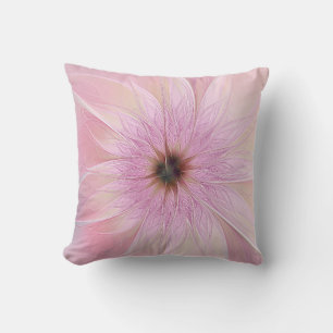 Oreiller de fleurs de la Saint-Valentin rose moder