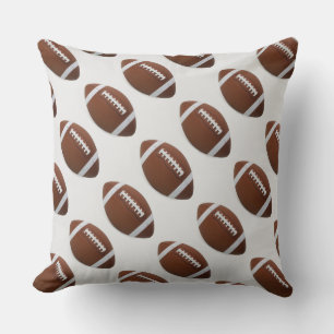 Oreiller de jet en coton de qualité A / Football