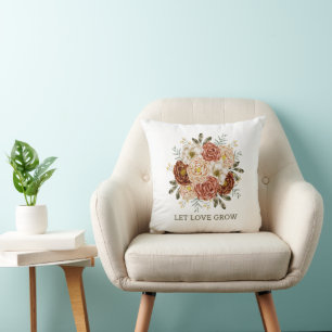 Oreiller de jet en velours doux Luxueux & Décorati