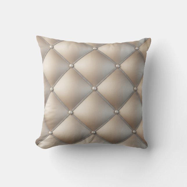 Oreiller de jet Neutral 3D Diamond : AccessorizedP (Recto)