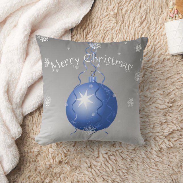 Oreiller de Jeu d'Ornement de Noël (Couverture)