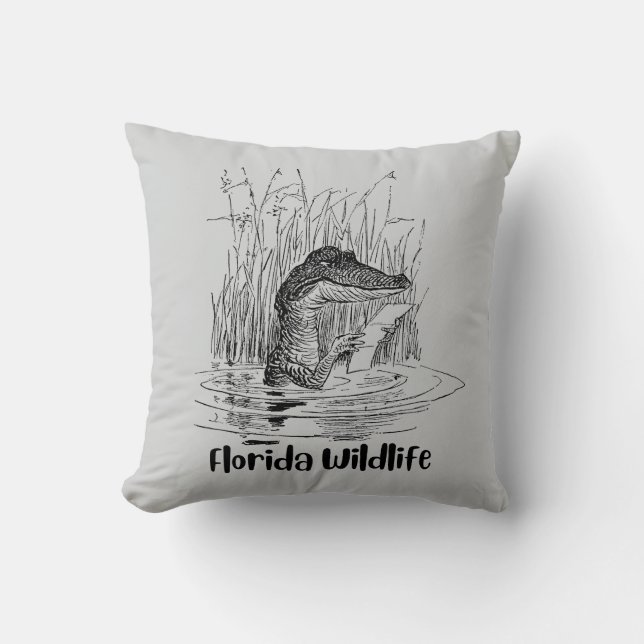 Oreiller de la faune de Floride (Recto)