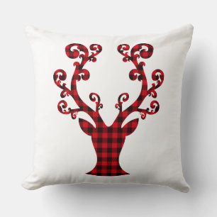 Oreiller de lancer de cerf de vacances