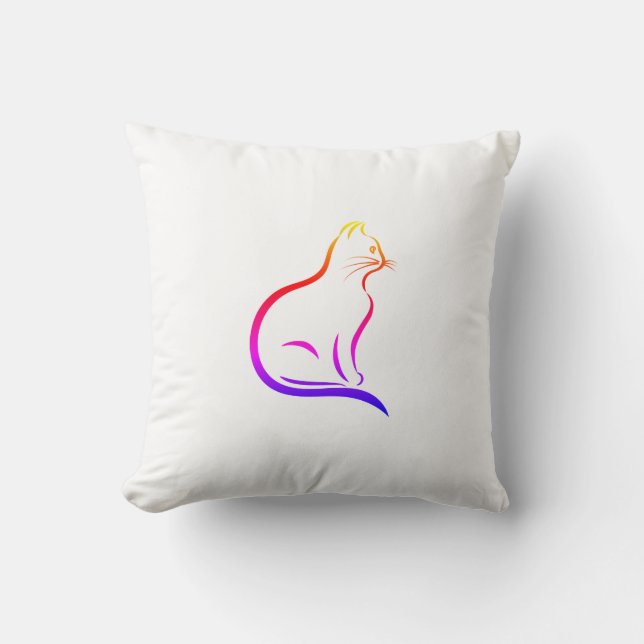 Oreiller de lancer de chat (Recto)