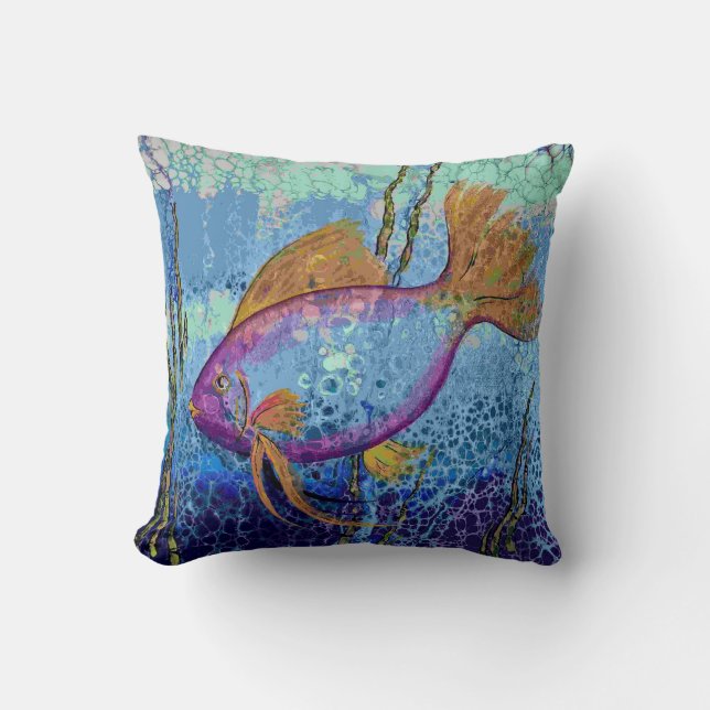 Oreiller de lancer de poisson (Recto)