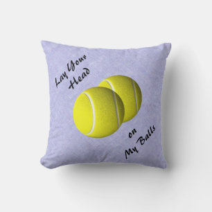 Oreiller de lancer Mojo balle de tennis drôle de s