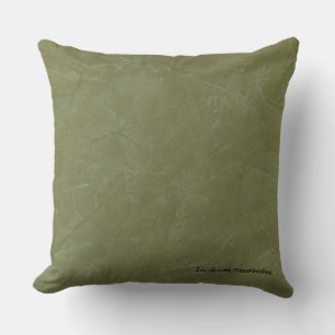 Oreiller de luxe à monogramme personnalisé