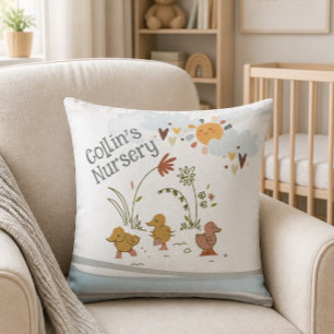 Oreiller de nurserie personnalisé Boho