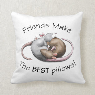 Oreiller de rat mignon