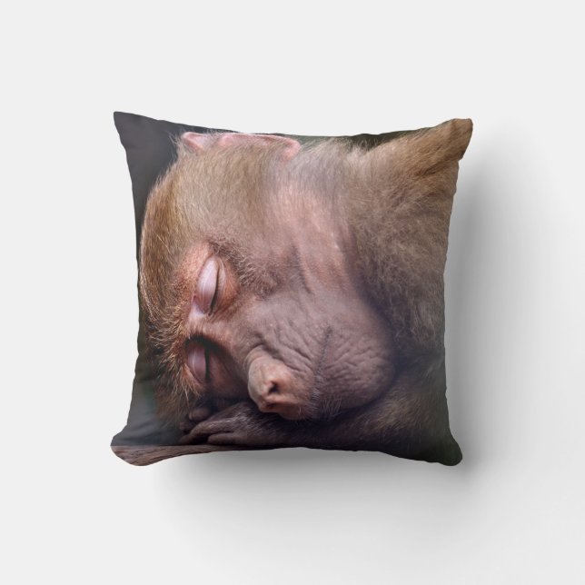 Oreiller de singe dormant de bonne nuit (Recto)