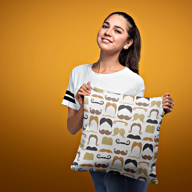 Oreiller décoratif de moustaches (Créateur téléchargé)