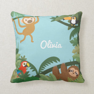 Oreiller décoratif pour chambre d'enfant sur le th