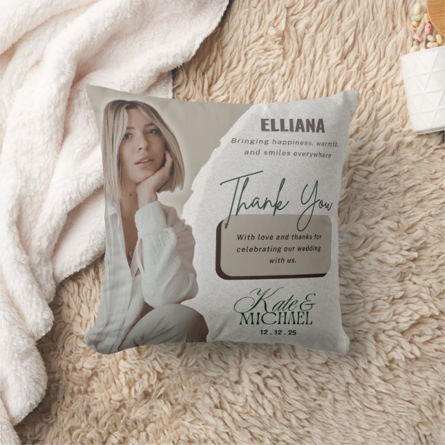 Oreiller décoratif souvenir d'un événement spécial (Couverture)