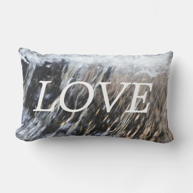oreiller d'inspiration cascade d'amour (Recto)
