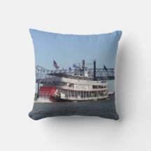 Oreiller double face Cheval et Carrosse et Bateau 