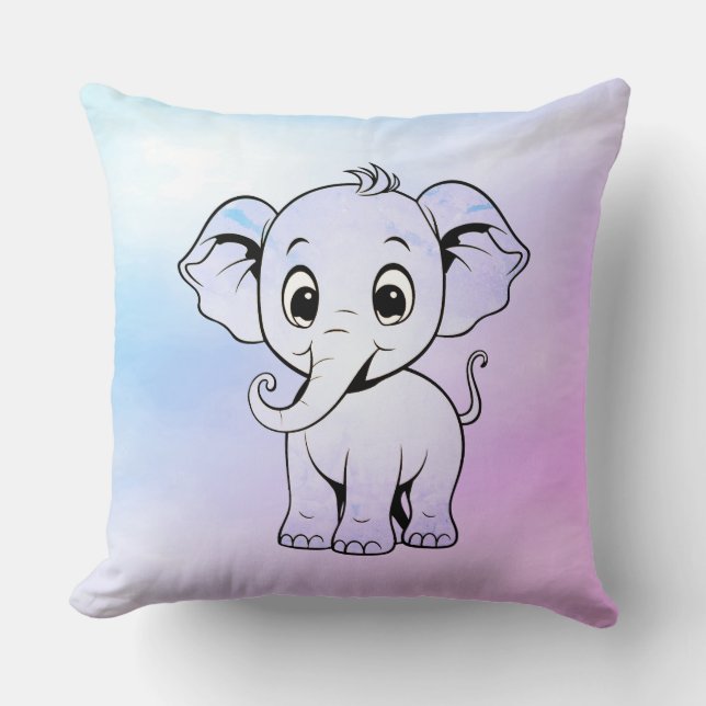 Oreiller doux éléphant (Recto)