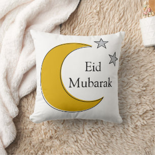 Oreiller Eid Mubarak entièrement personnalisable