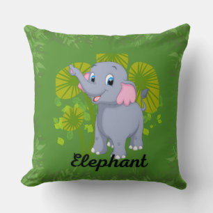 Oreiller Éléphant Bébé pour Enfants – Conception d