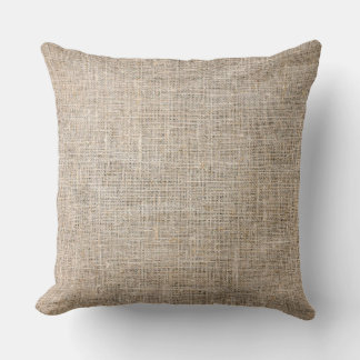 oreiller en textile de lin